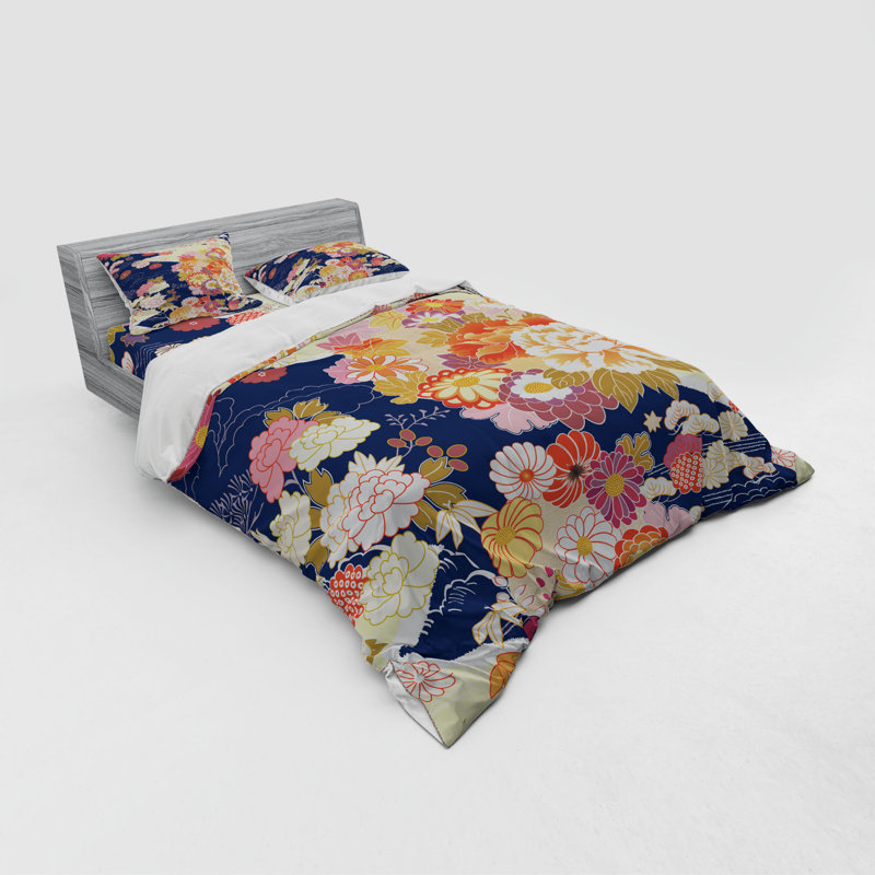 East Urban Home Japanese Duvet Cover Set Wayfair
